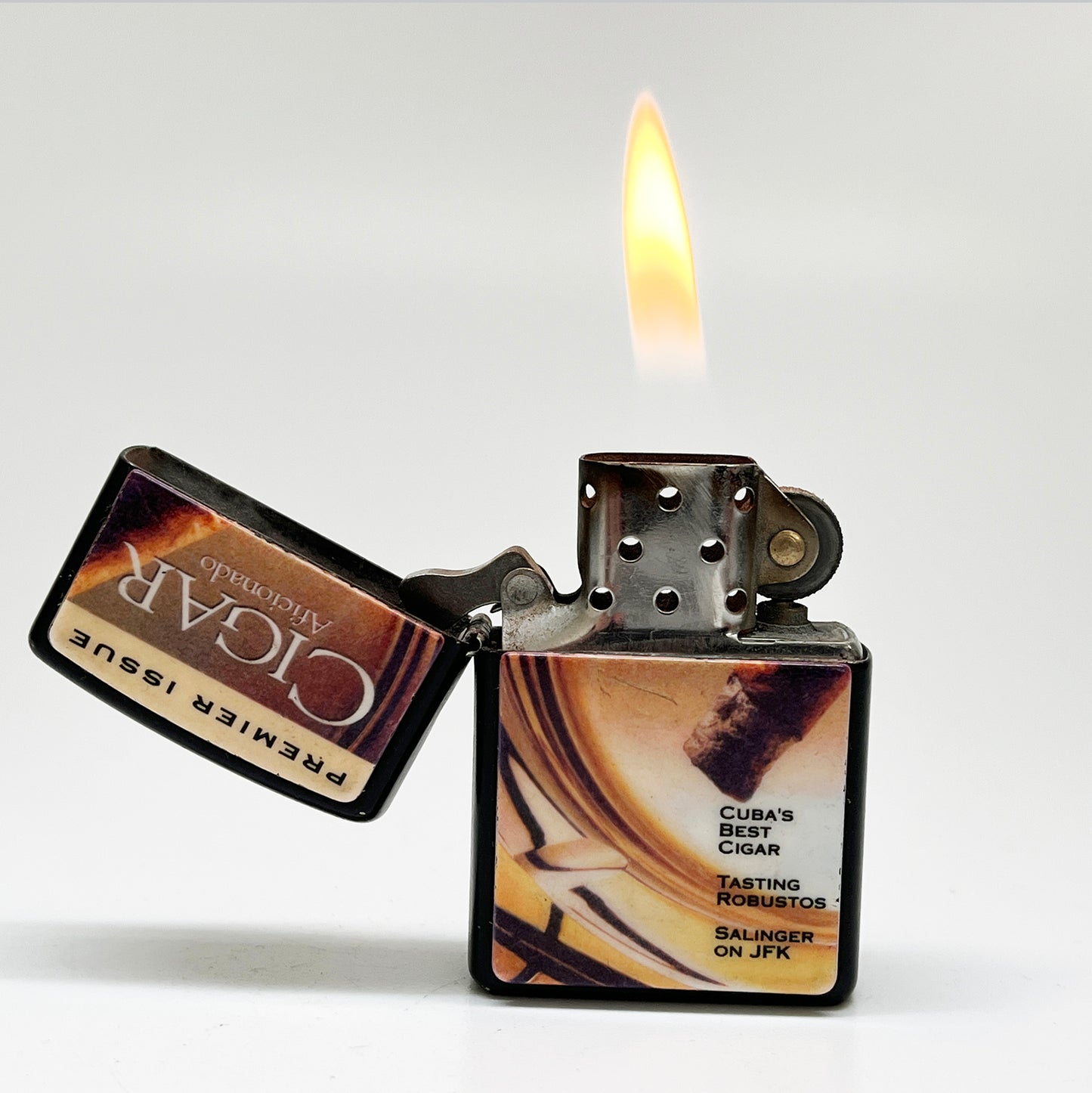 1998 Cigar Aficionado Magazine Zippo Advertising Lighter