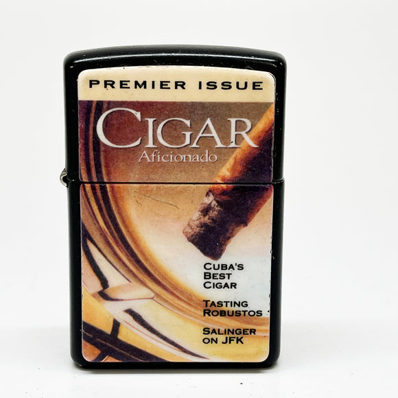 1998 Cigar Aficionado Magazine Zippo Advertising Lighter