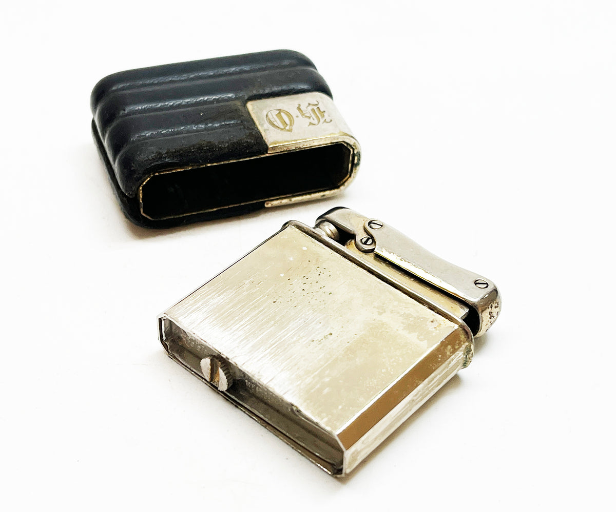 1940s Colibri Kreisler West German Rubber Case Lighter