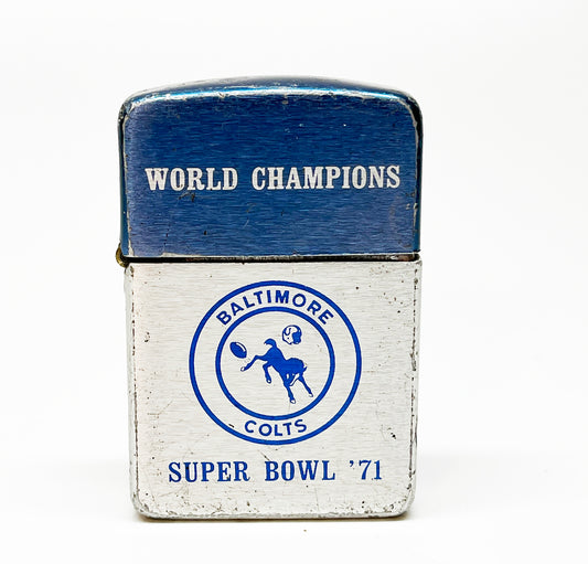 1971 Batimore Colts Super Bowl Champions NFL Football Lighter