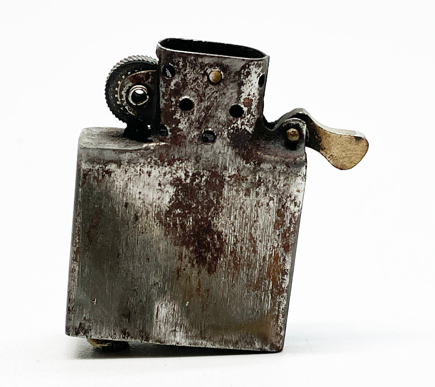 1942-1946 Black Crackle WWII Military Zippo with Original Insert