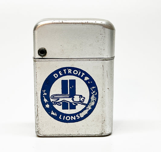 1960s Detroit Lions NFL Football Storm Master Lighter
