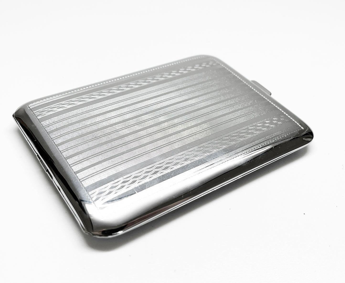 1929-1930 Ronson De-Light Lighter and Cigarette Case Set