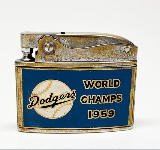 1959 Los Angeles Dodgers World Series Champions Lighter