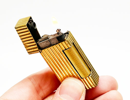 Rare Gold-Plated Dunhill Mini Auto Rollalite