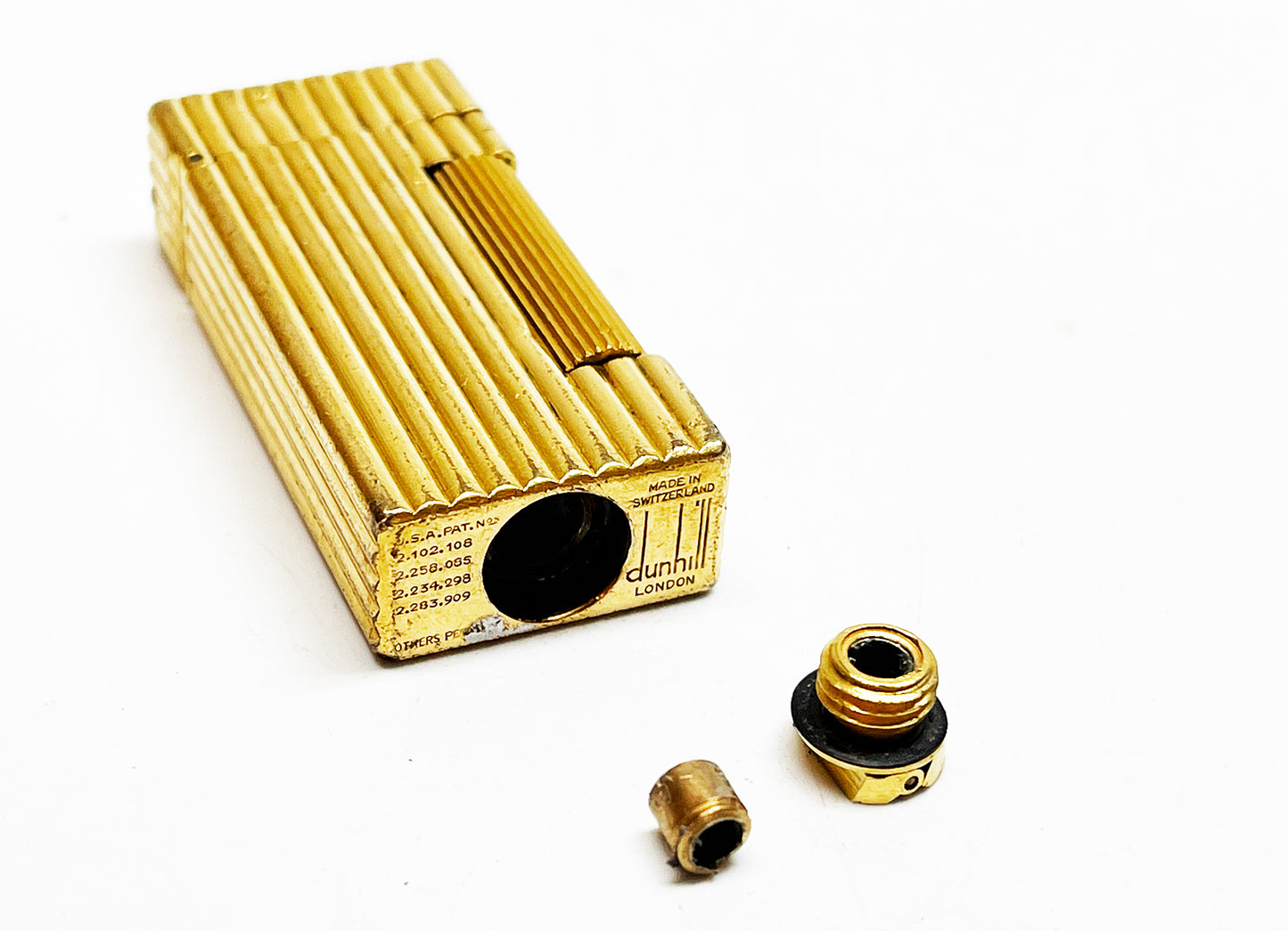 Rare Gold-Plated Dunhill Mini Auto Rollalite