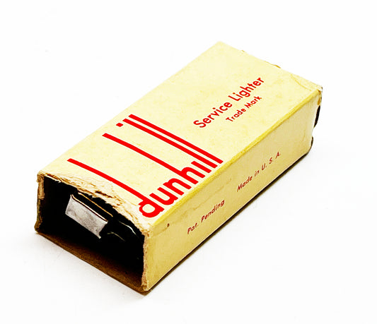 Wartime Dunhill 1940s Service Lighter in Original Box
