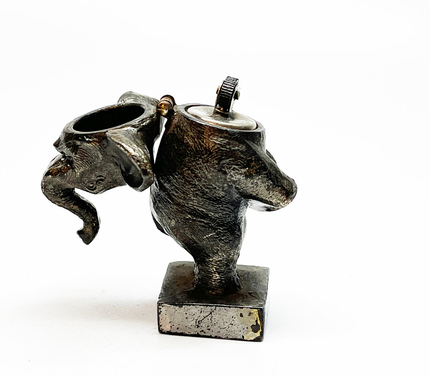 1950s Elephant-Shaped Japanese Table Lighter