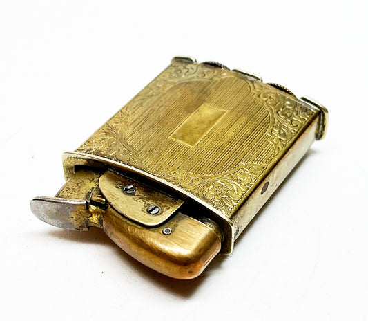 1940s Evans Gold-Toned Spitfire Lighter