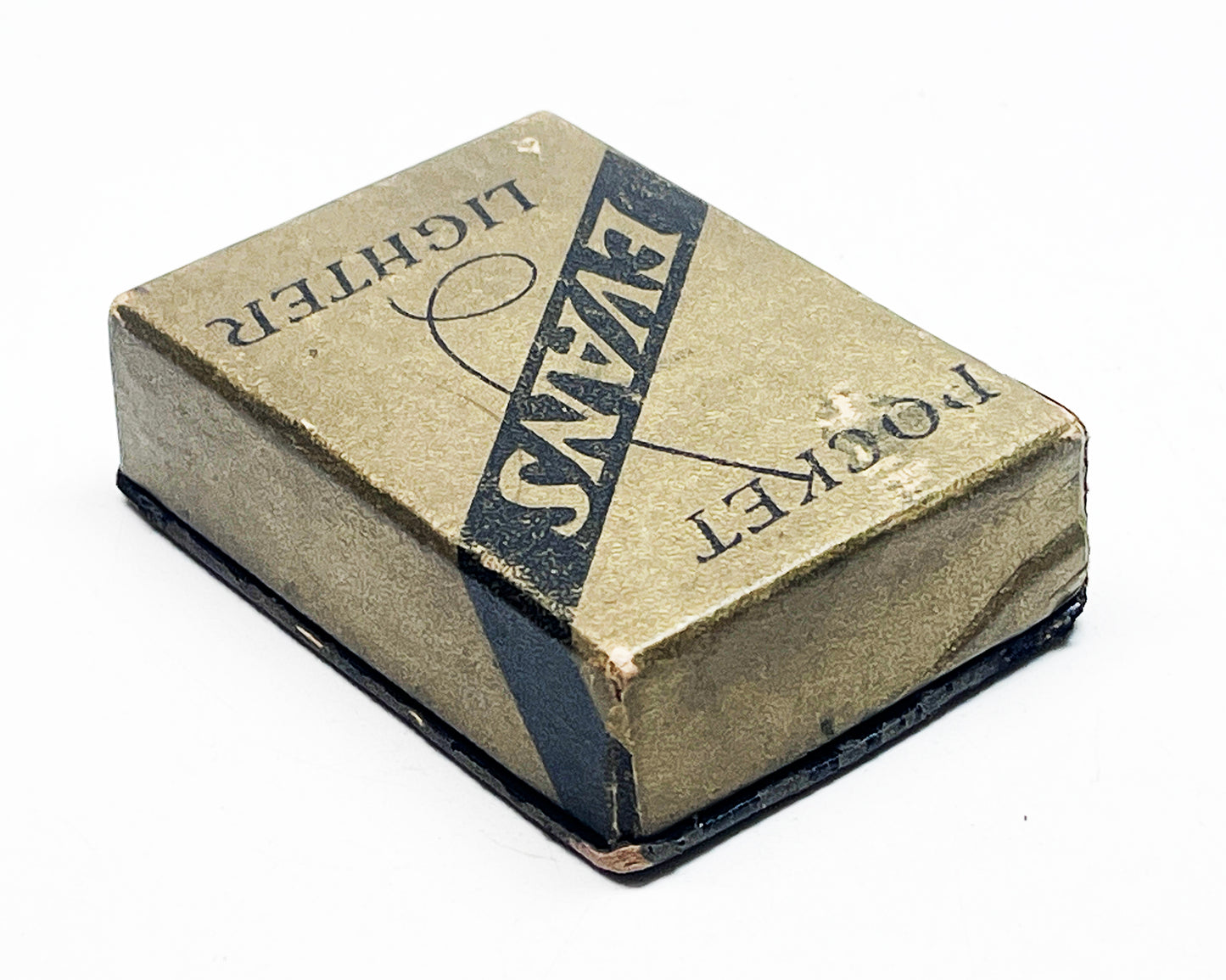1920s Evans Lift Arm Lighter with Original Box and Felt Pouch