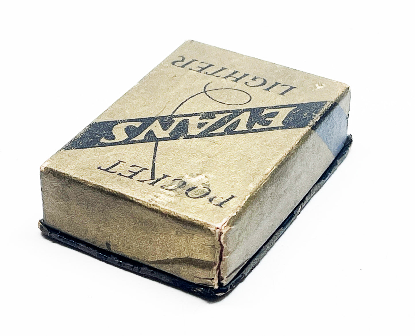 1920s Evans Lift Arm Lighter with Original Box and Felt Pouch
