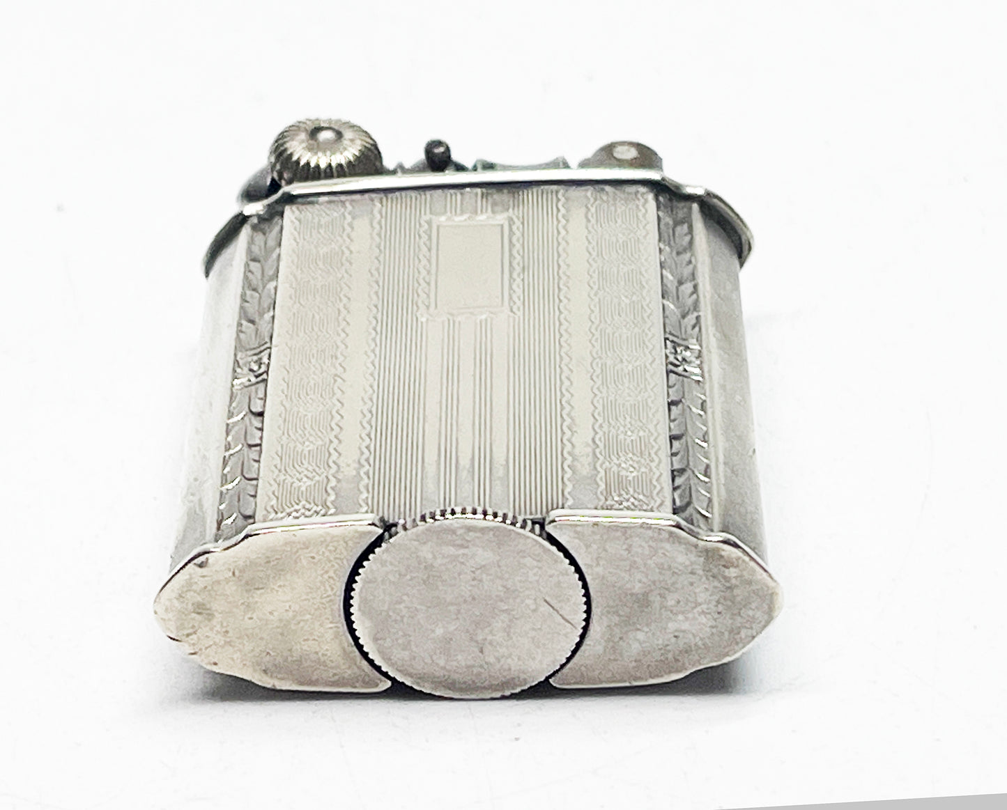 1920s Evans Lift Arm Lighter with Original Box and Felt Pouch