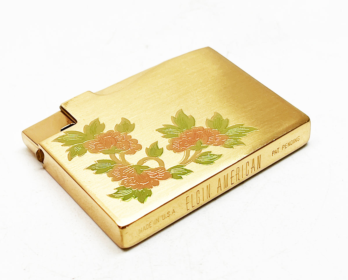 1950s "Styled By Evans" Lighter and Cigarette Case Gift Set