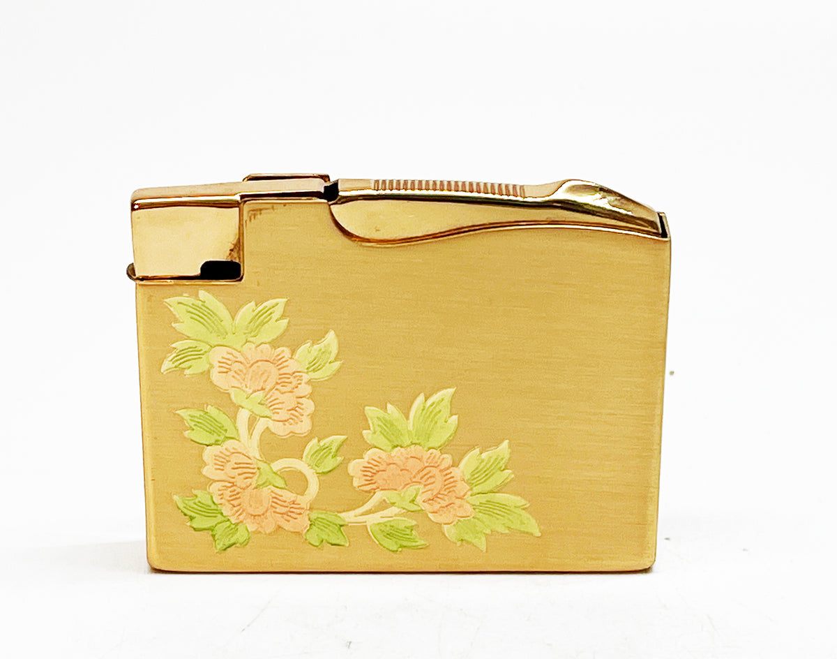 1950s "Styled By Evans" Lighter and Cigarette Case Gift Set