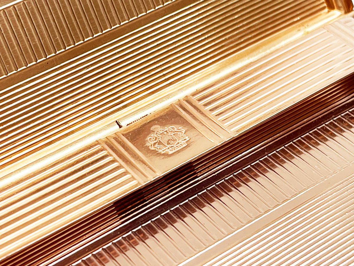 1950s "Styled By Evans" Lighter and Cigarette Case Gift Set