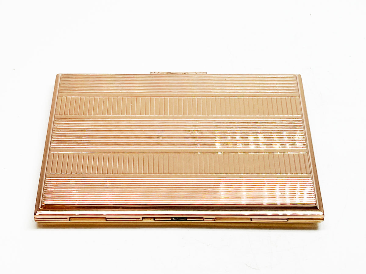 1950s "Styled By Evans" Lighter and Cigarette Case Gift Set
