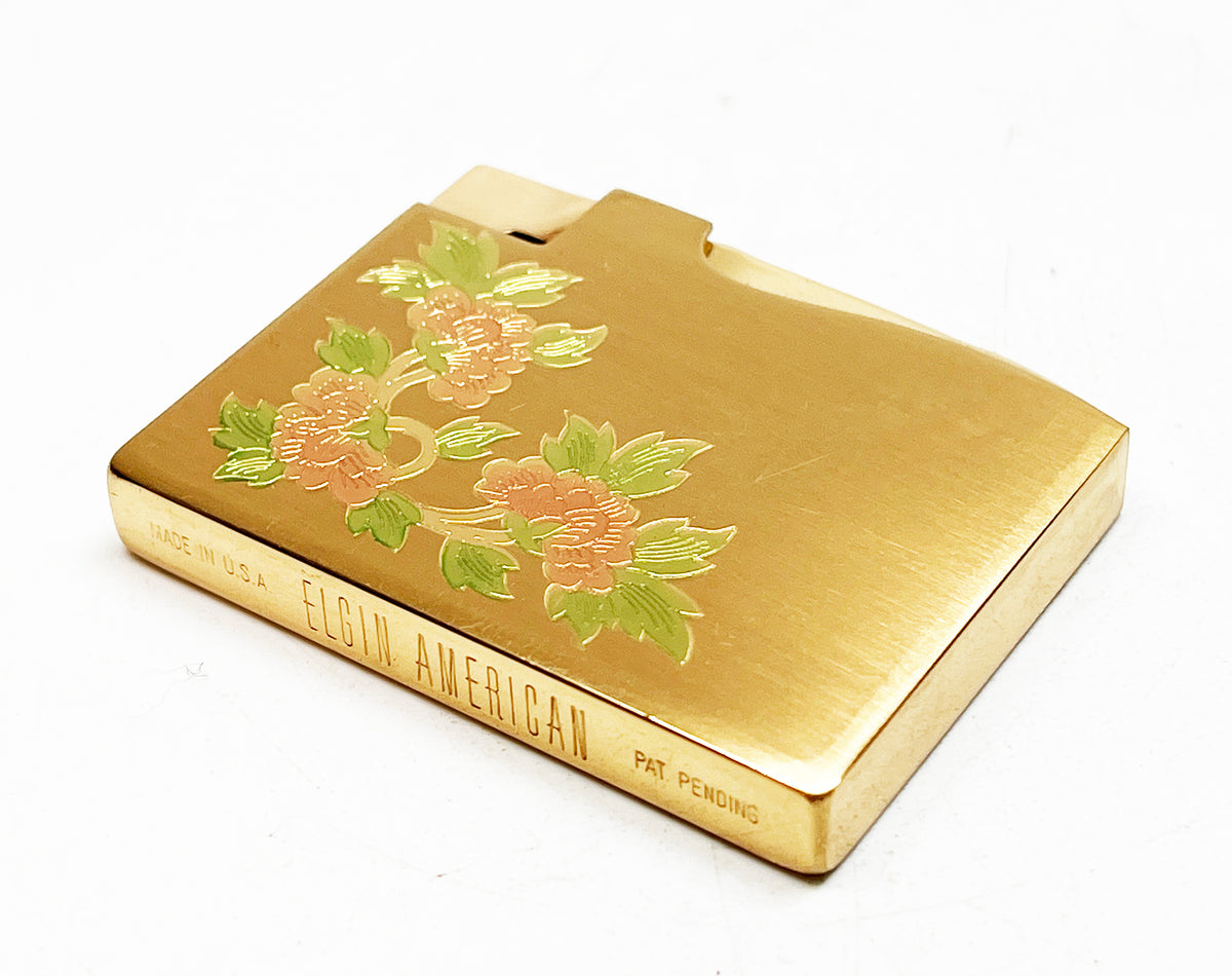 1950s "Styled By Evans" Lighter and Cigarette Case Gift Set