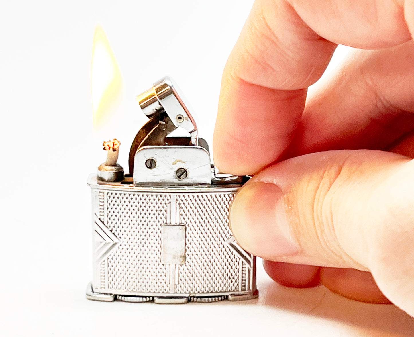 1930s Evans Trigalite Mini Lighter