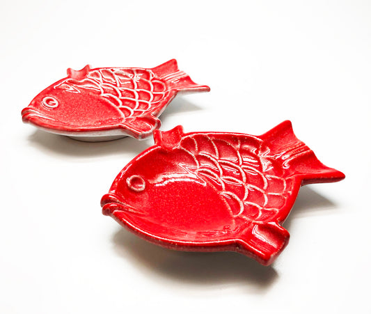 1960s Italian Fish Ashtray Pair