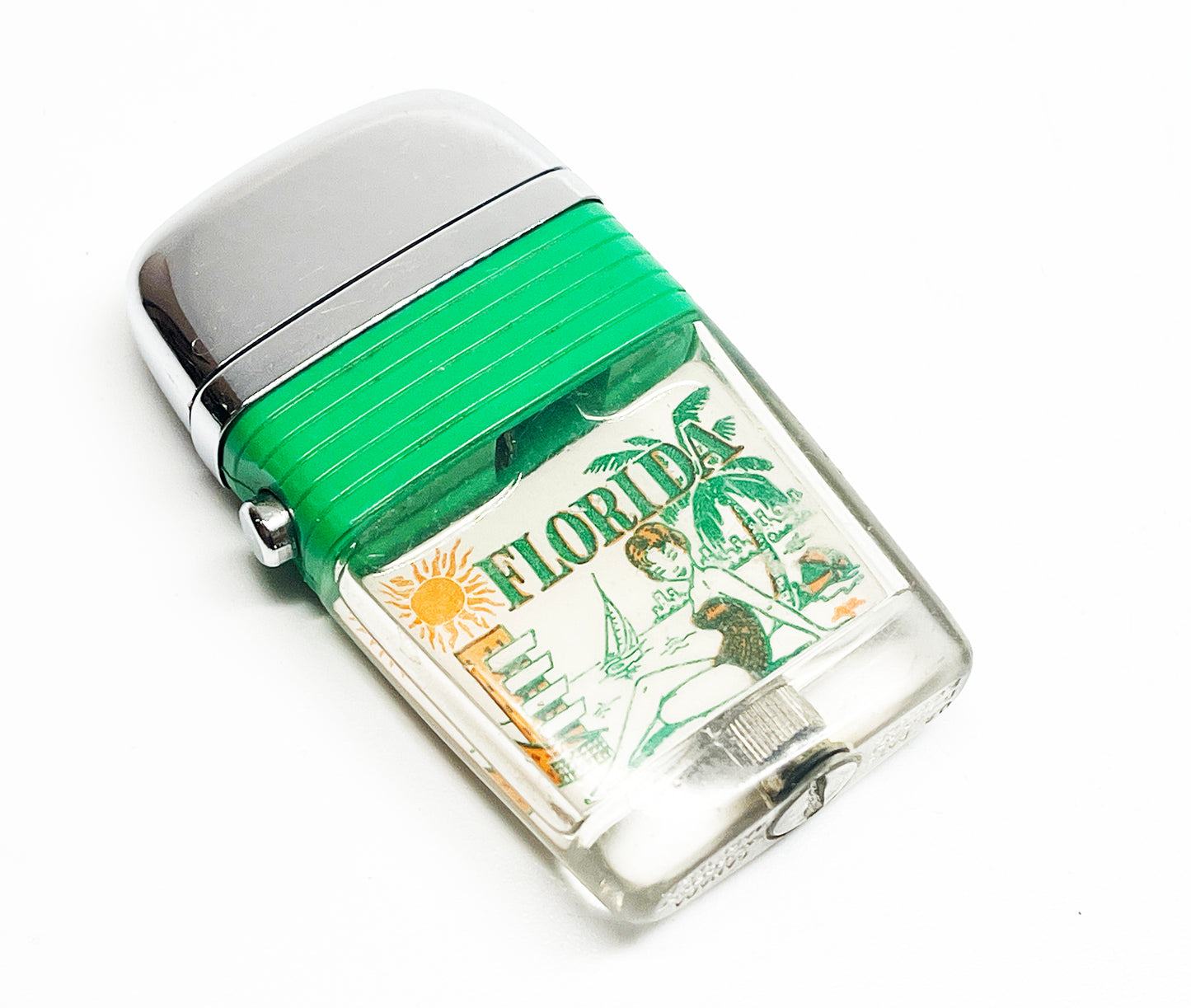 Florida Souvenir 1960s Advertising Souvenir Scripto Lighter