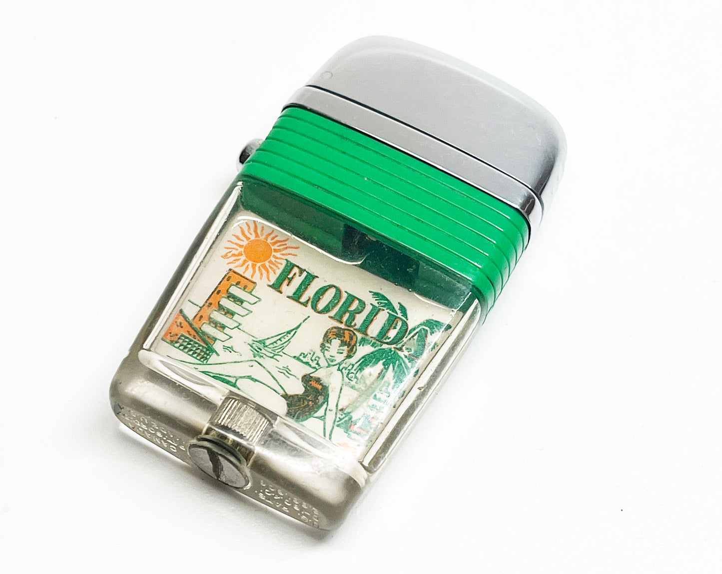 Florida Souvenir 1960s Advertising Souvenir Scripto Lighter