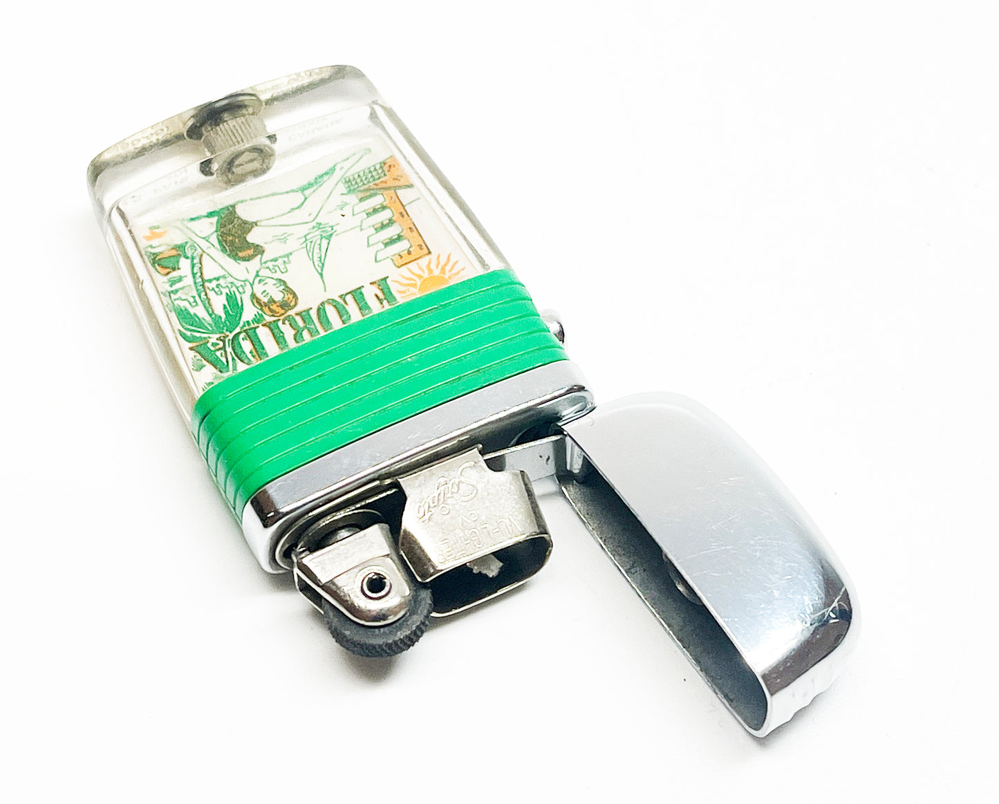 Florida Souvenir 1960s Advertising Souvenir Scripto Lighter