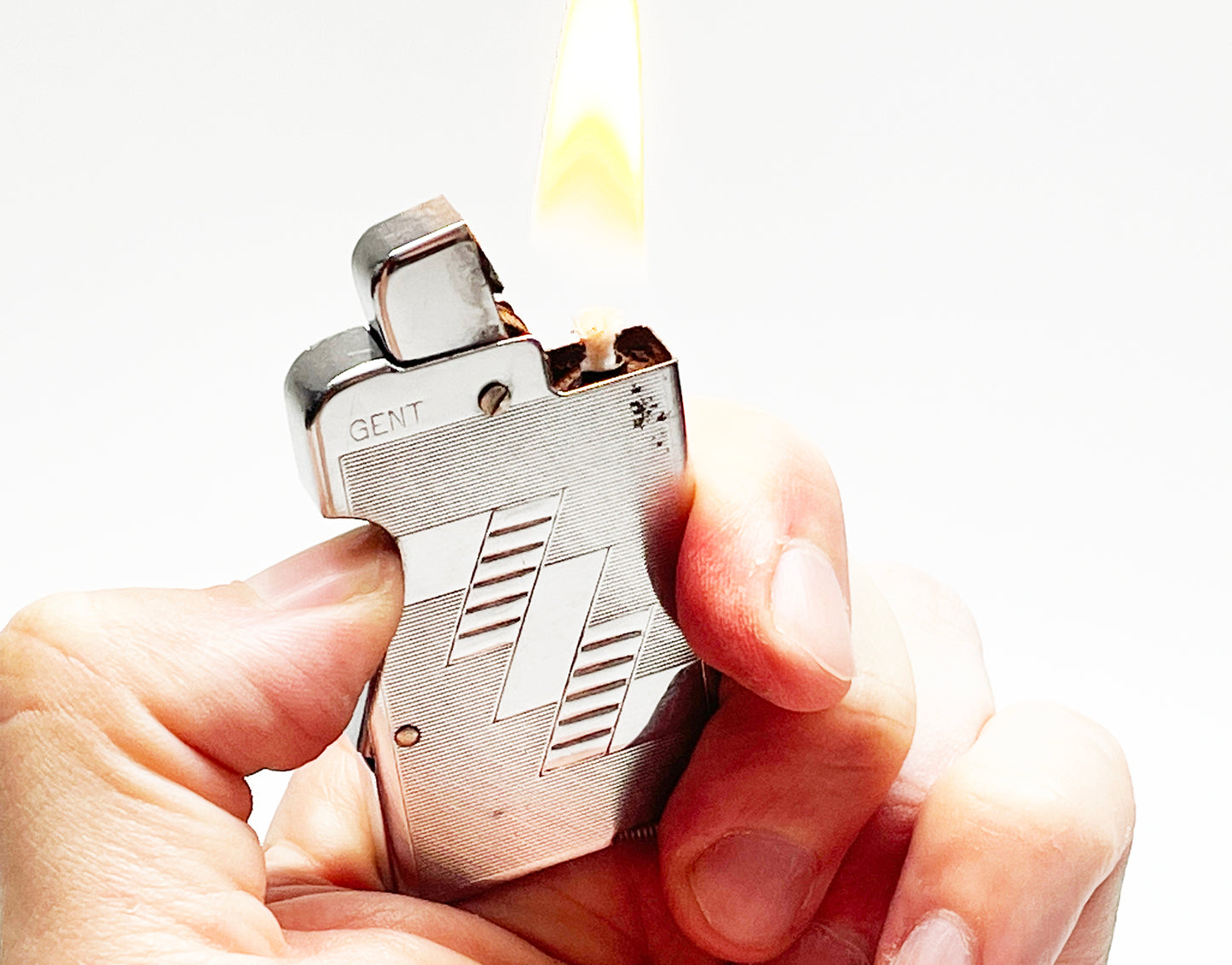 Rare Dubsky Gent 1940s Austrian Squeeze Lighter