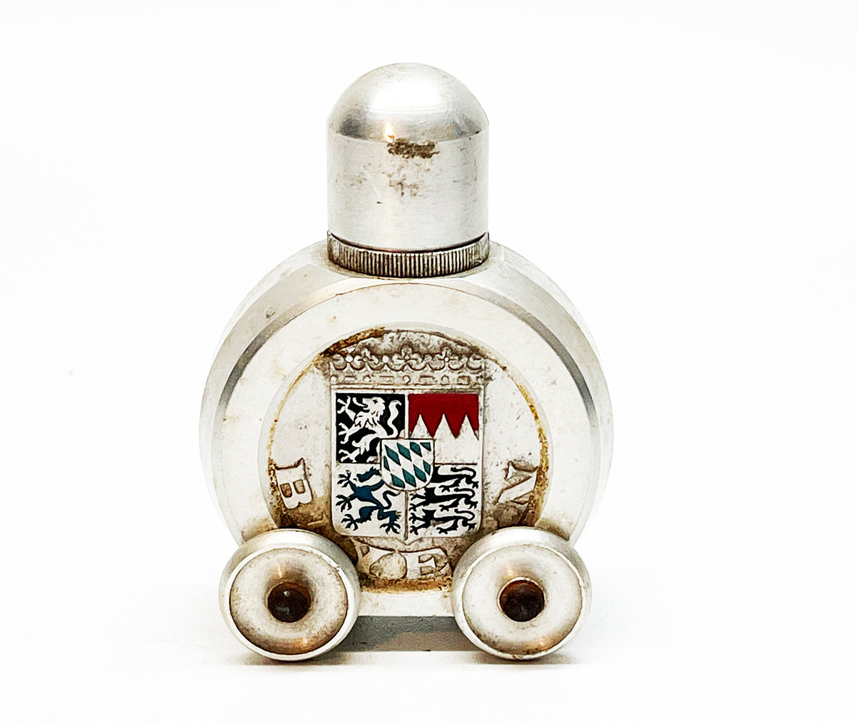 1940s Vintage German Munich Souvenir Wheeled Table lighter