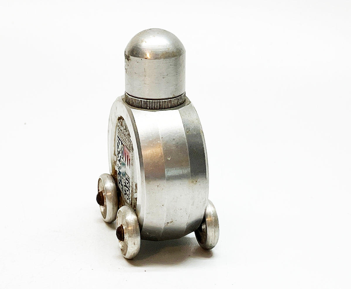 1940s Vintage German Munich Souvenir Wheeled Table lighter