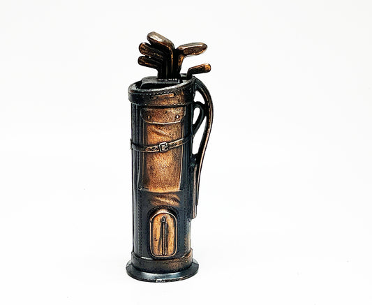 1940s Negbaur Golf Bag Table Lighter in Original Box