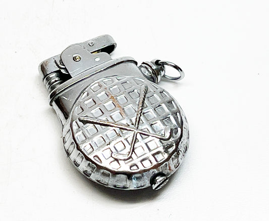 Rare Golf Themed Semi-Automatic Vintage Lighter