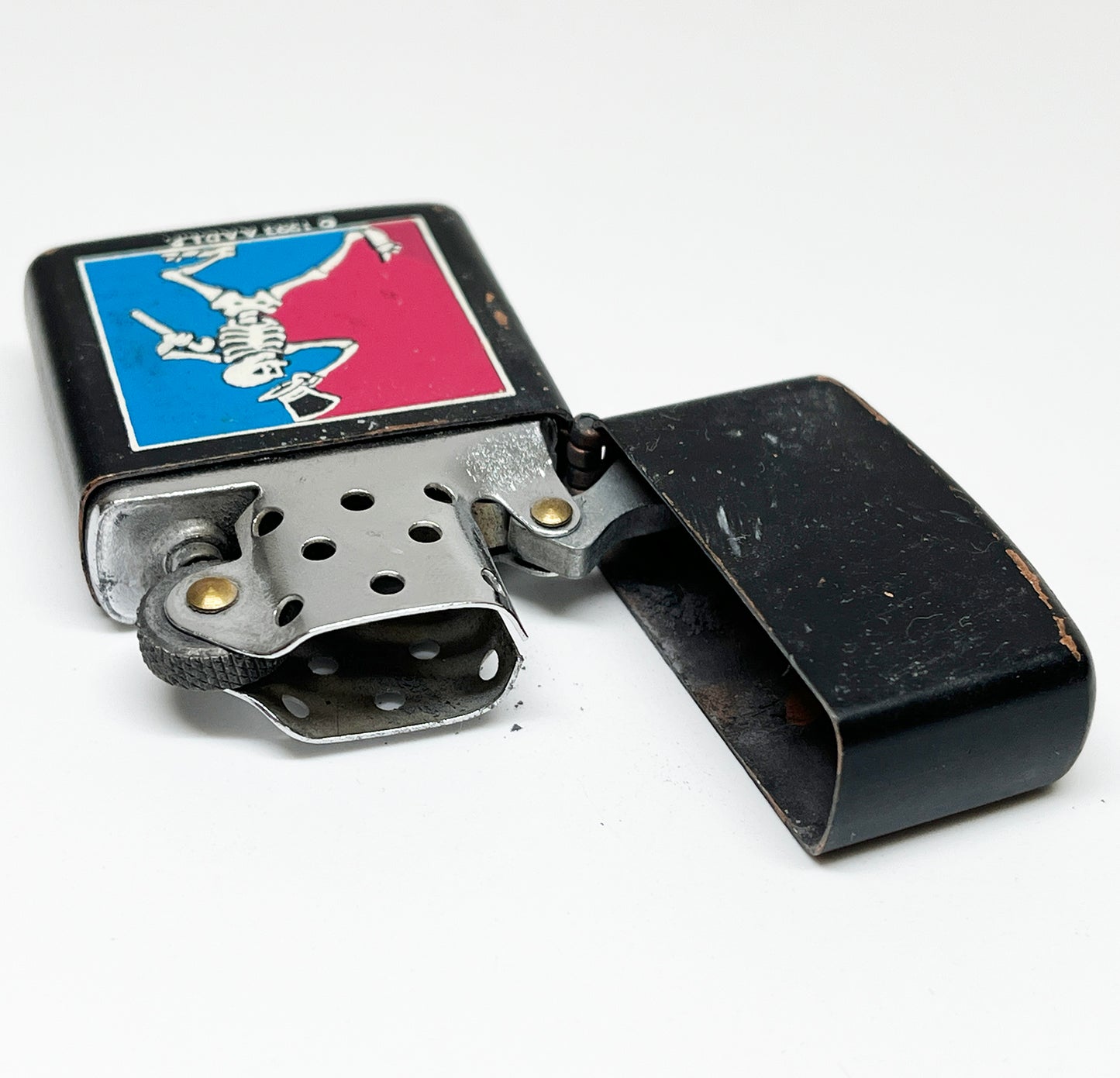 Vintage Grateful Dead Dancing Skeleton Lighter