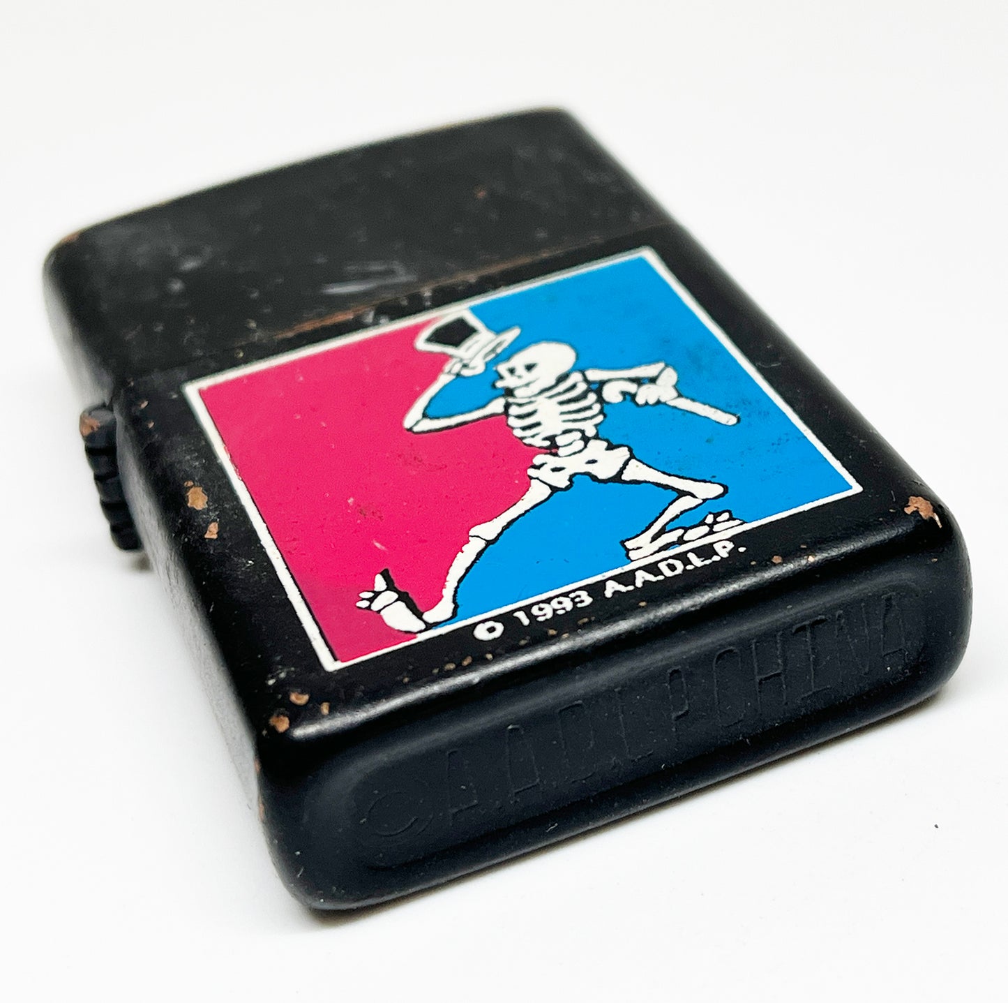 Vintage Grateful Dead Dancing Skeleton Lighter