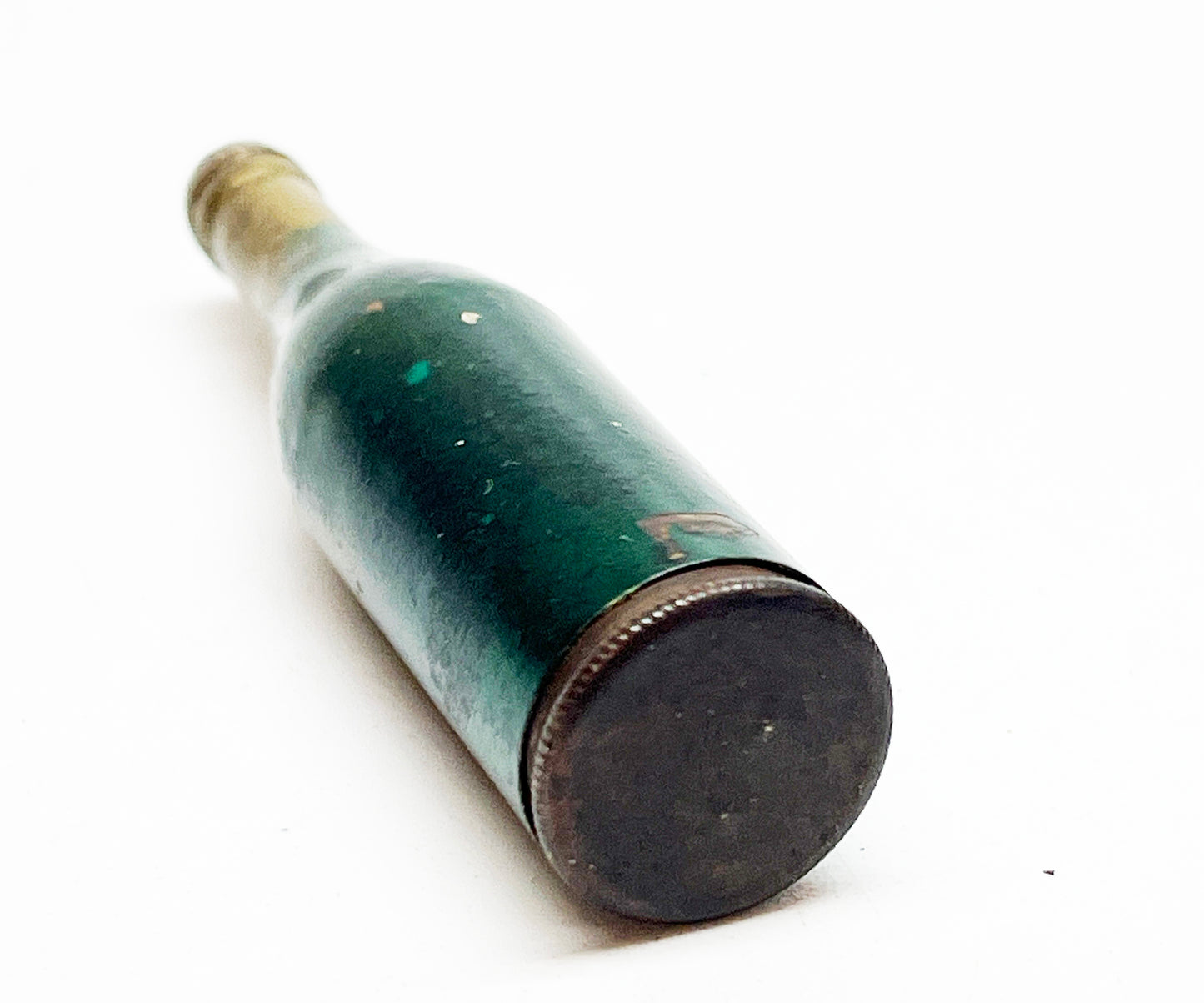 1930s Green Champagne Bottle-Shaped Lighter