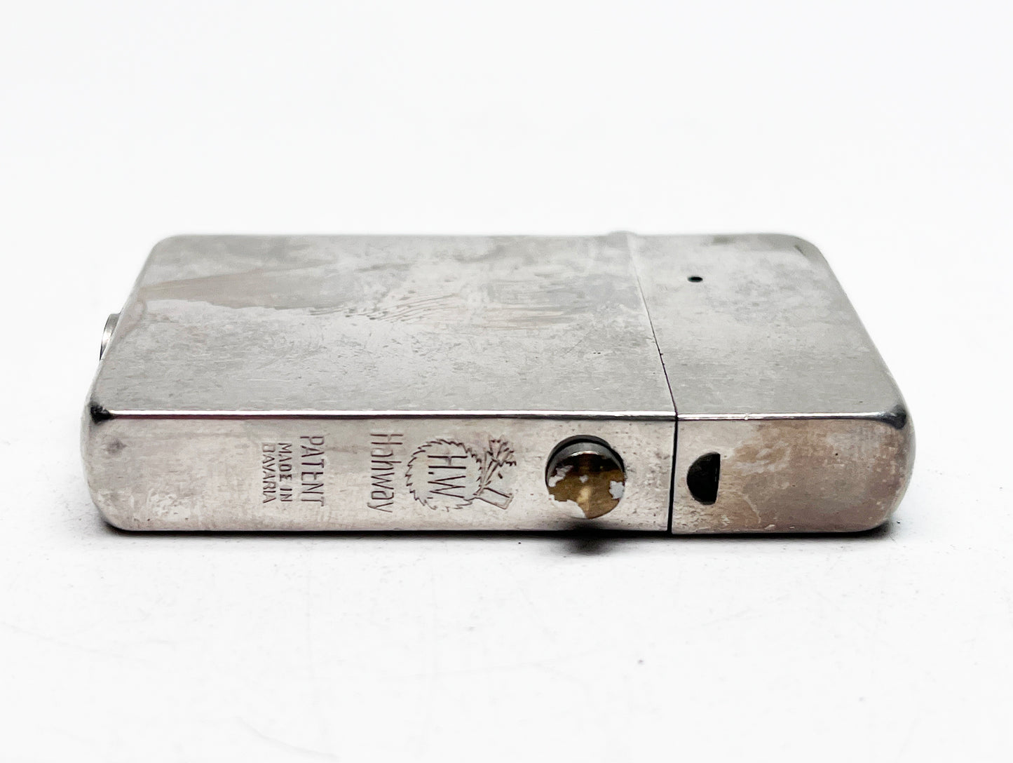 Working 1912 Hahway Semi Automatic Push Button Lighter