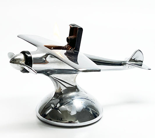 1930s Demley Airplane Figural Lighter