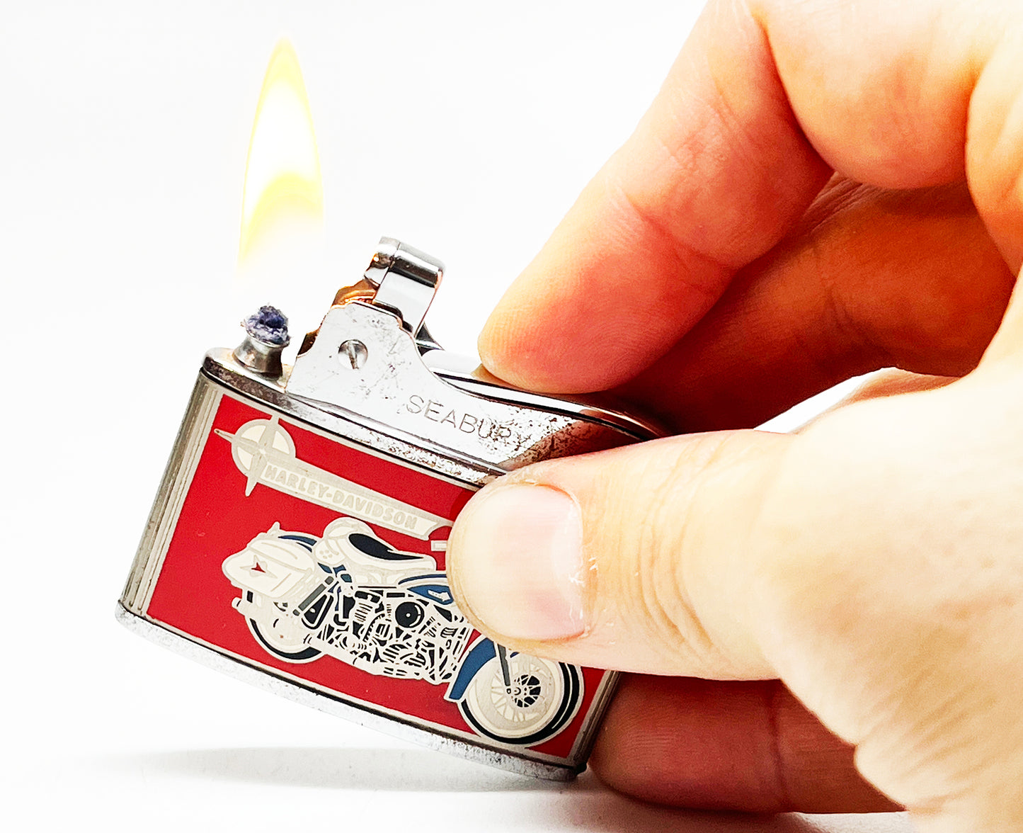 1960s Harely Davidson Motorcycle Lighter