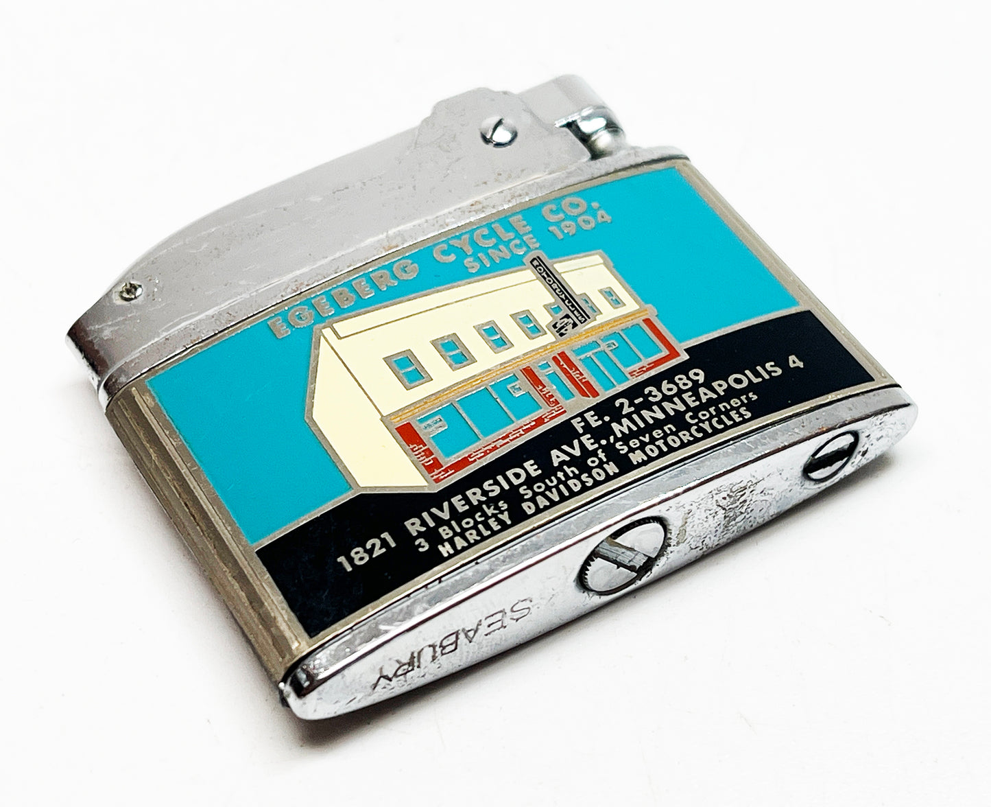 1960s Harely Davidson Motorcycle Lighter