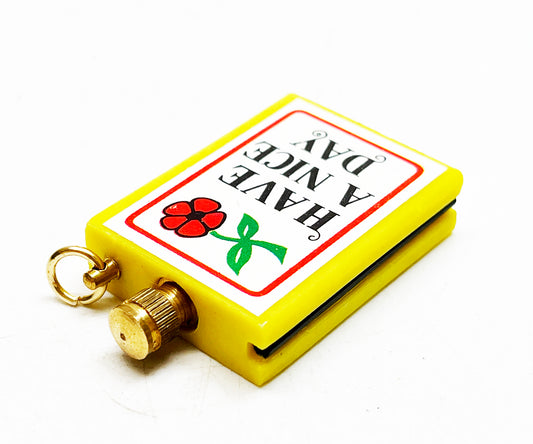 1960s Permanent Match Have a Nice Day Striker Lighter
