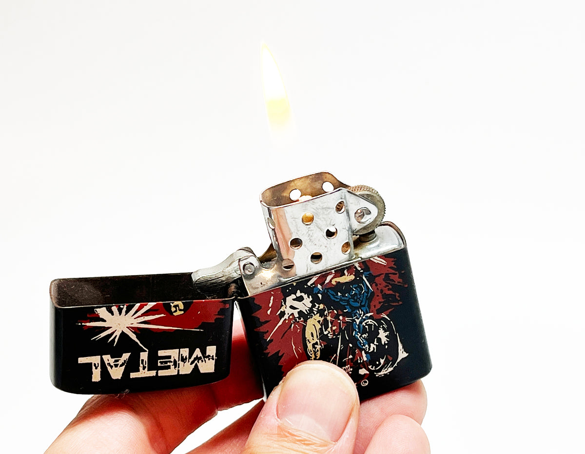 1980s Hair Metal Heavy Metal Lighter