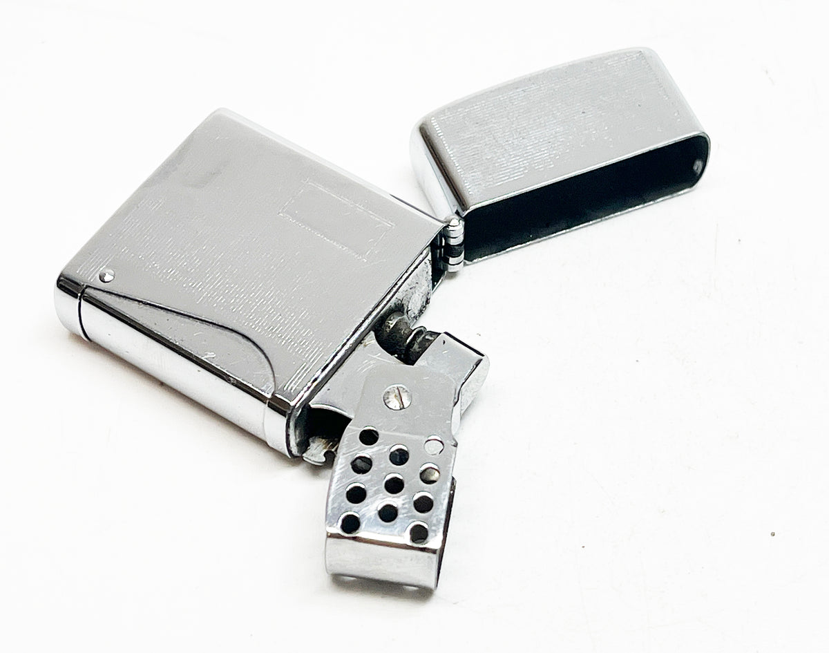 1950s Hilton Storm Master Squeeze Style Flip Top Automatic Lighter