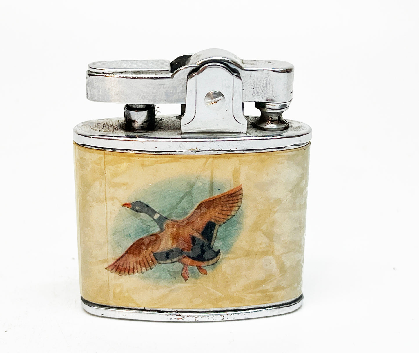 1950s Hunting Dog and Duck Themed Lighter