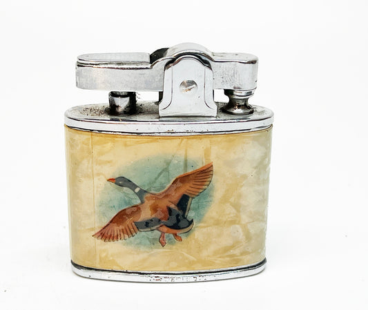 1950s Hunting Dog and Duck Themed Lighter