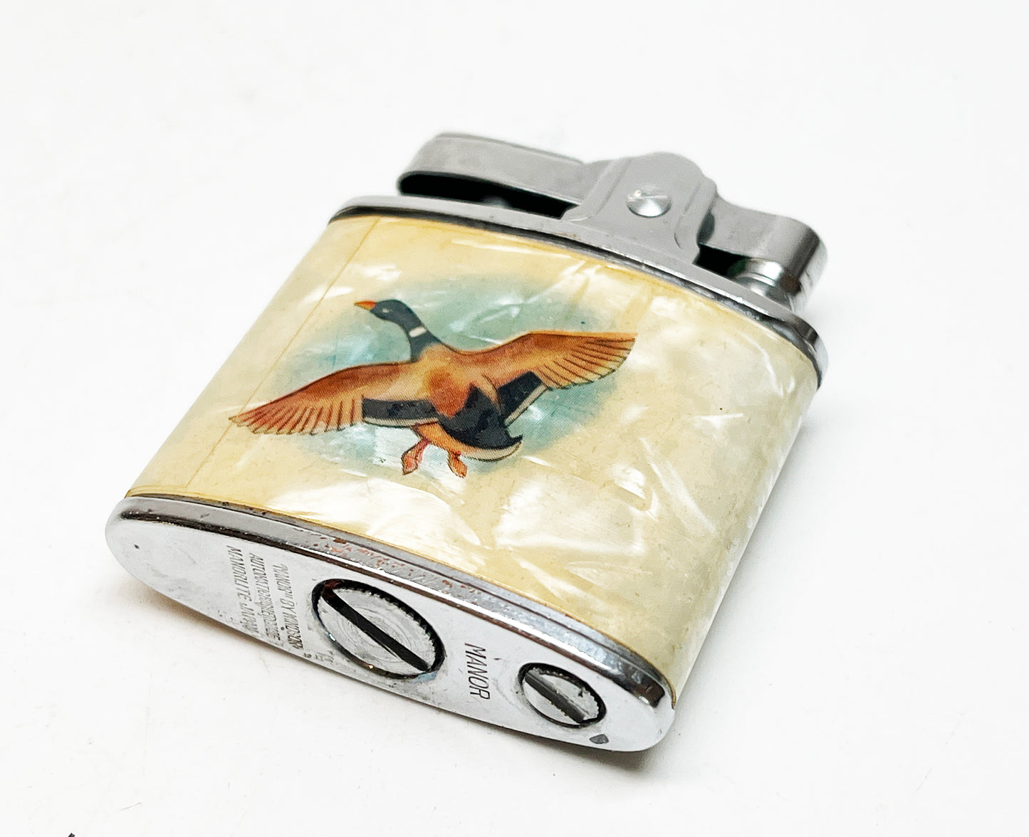 1950s Hunting Dog and Duck Themed Lighter