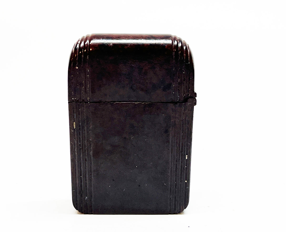 1940s Bakelite Hurricane Bakelite Windproof Red Top Brewing Advertising Lighter