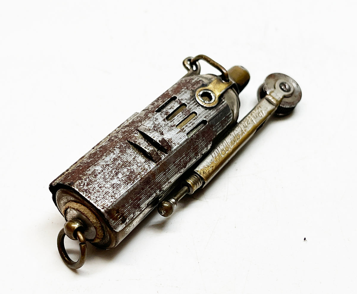 Working 1930s Imco 4400 Slide Sleeve Brass Trench Lighter