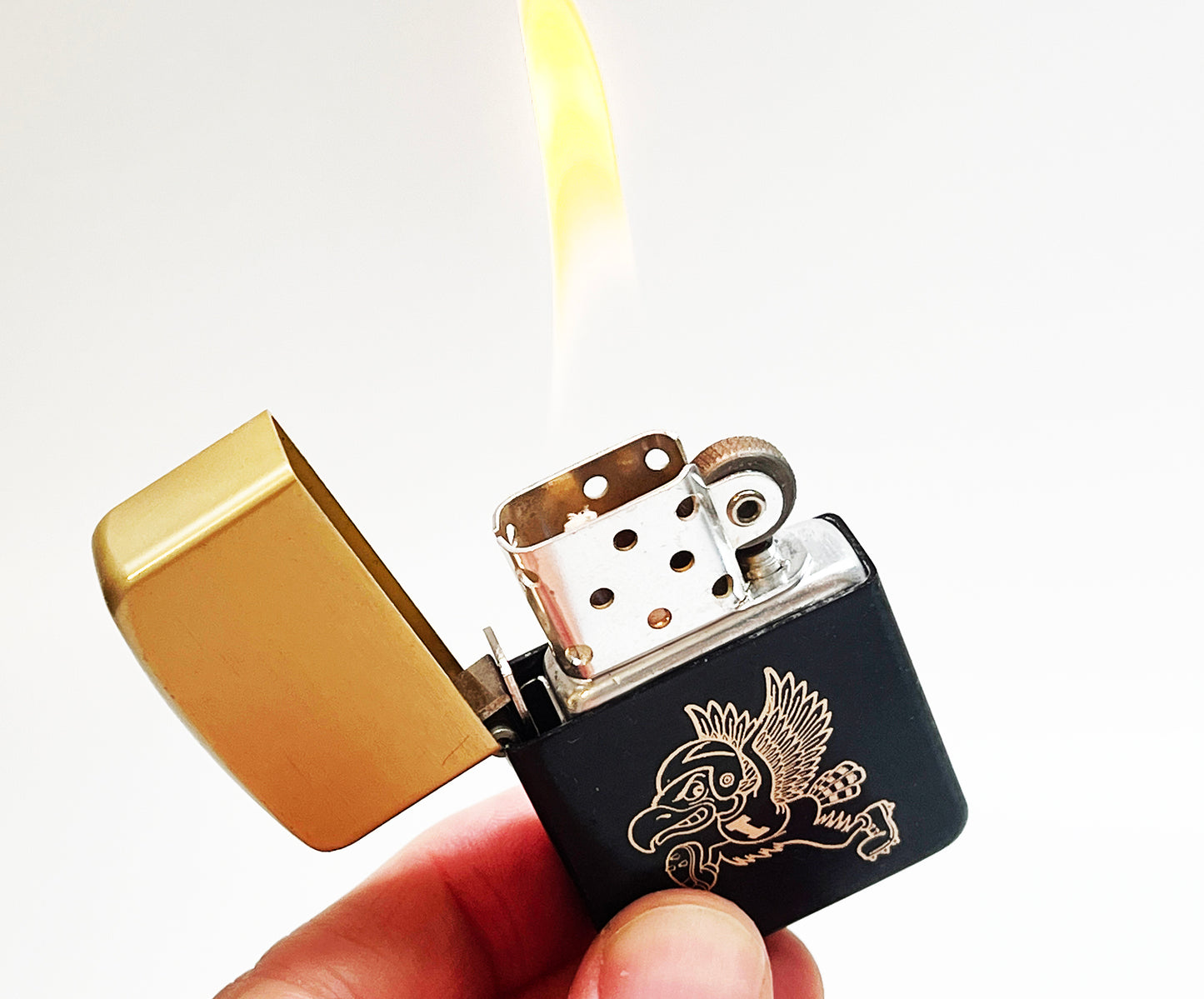1960s University of Iowa Hawkeyes Football Storm King Lighter