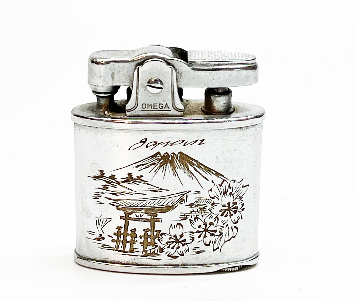 1950 Vintage Japanese Omega Mt Fuji Vintage Lighter