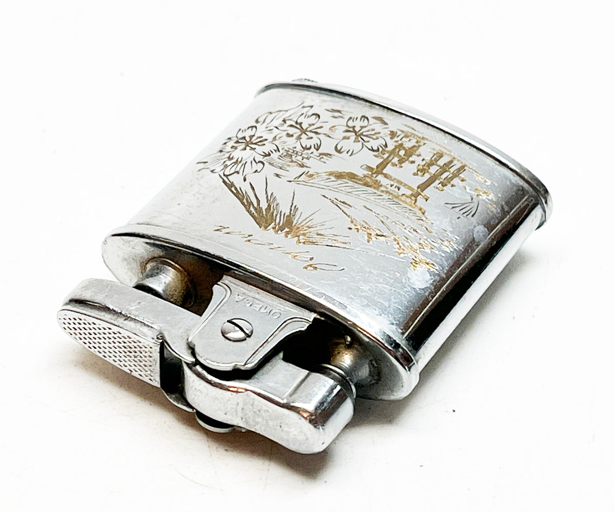 1950 Vintage Japanese Omega Mt Fuji Vintage Lighter