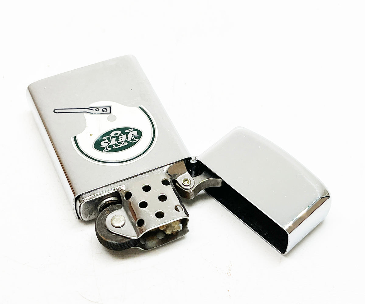 1971 New York NY Jets Zippo Slim NFL Vintage Football Lighter